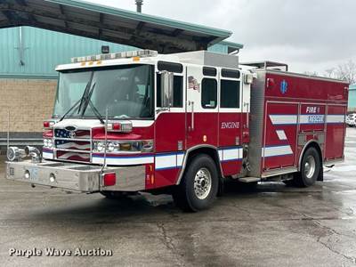 2008 Pierce Quantum Pumper Fire Truck
