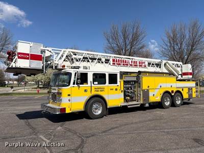 1994 Pierce Quint Ladder Fire Truck