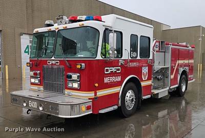 2002 Spartan Advantage Pumper Fire Truck