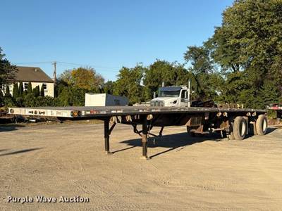 2007 Fontaine 1FTW–7–8048WSAWK Flatbed Trailer