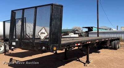 1999 Fountaine Flatbed Trailer