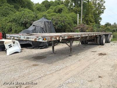 1988 Great Dane GPWSAR-245 Flatbed Trailer