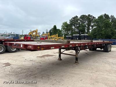 2000 Stoughton Flatbed Trailer