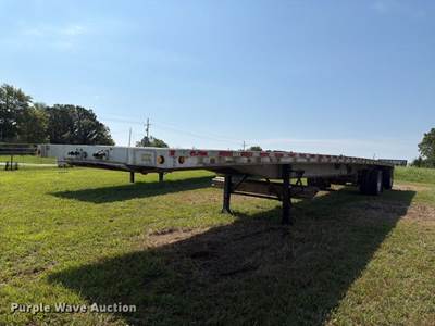 2007 Wilson ACF300 Flatbed Trailer