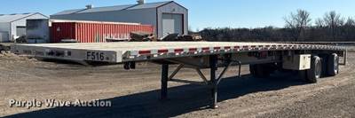 2022 Wilson AF-1080 Flatbed Trailer