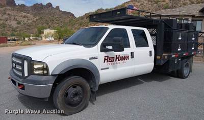 2003 Ford F450 Flatbed Truck
