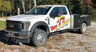 2018 Ford F450 Super Duty Supercab Flatbed Truck