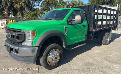 2021 Ford F450 Super Duty Flatbed Truck