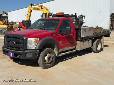 2015 Ford F450 Super Duty XL Flatbed Truck