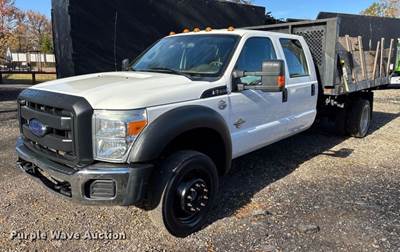 2014 Ford F550 Dump Flatbed Truck