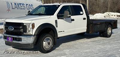 2018 Ford F550 Flatbed Truck