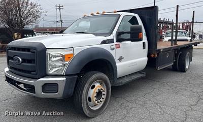 2013 Ford F550 Flatbed Truck