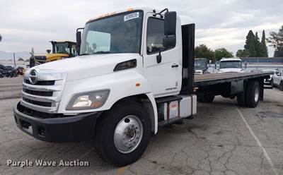 2018 Hino 268A Flatbed Truck