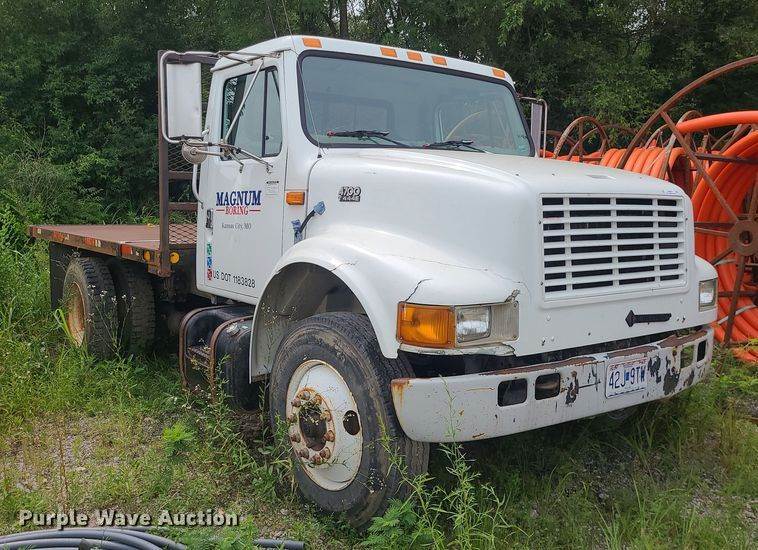 1999 International 4700 Flatbed Truck For Sale Kansas City, MO