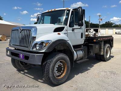 2012 International Workstar 7300 Flatbed Truck