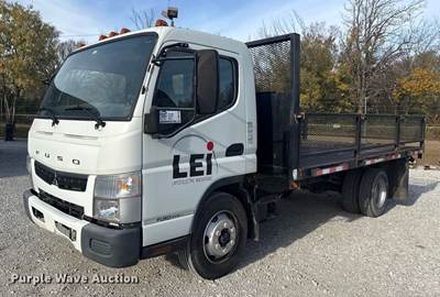 2019 Mitsubishi Fuso FE140 Flatbed Truck