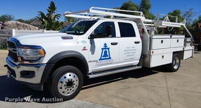 2019 Ram 4500HD Crew Cab Flatbed Truck