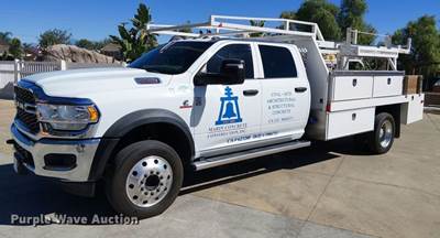 2023 Ram 4500HD Crew Cab Flatbed Truck