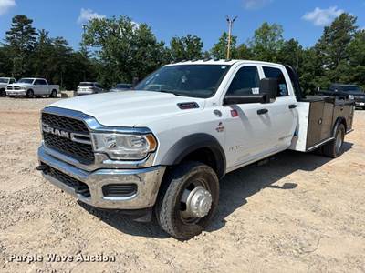 2021 Ram 4500 Crew Cab Flatbed Truck