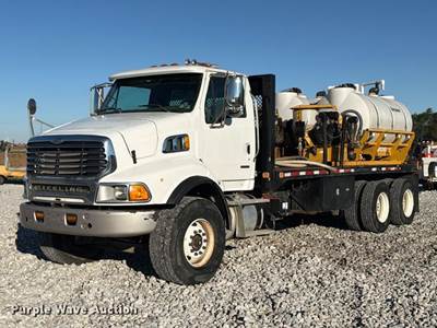 2008 Sterling L8500 Flatbed Truck With Mud Mixing System