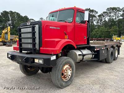 1987 Western Star 4800 Flatbed Truck
