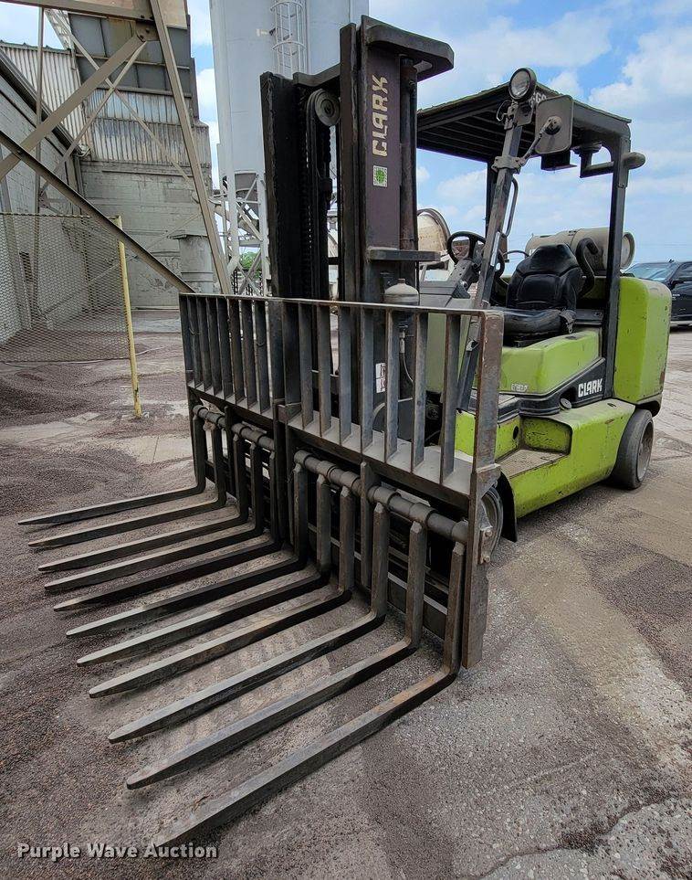 Clark CGC55 Forklift For Sale, 2,967 Hours Wichita, KS HY9024