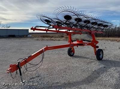 2019 Kubota RR212CR Hay Rake