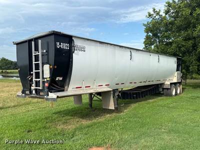 2015 Aulick 4270542 Live Bottom Trailer
