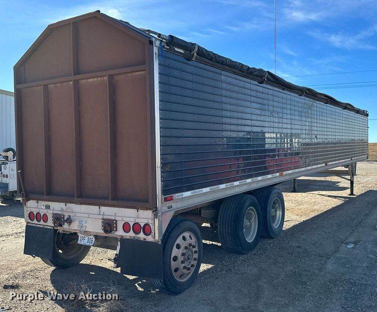 2008 Wilson DWG550WB Walking Floor Trailer For Sale Hays, KS NS9103