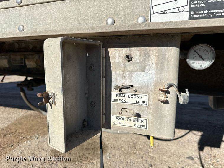 2008 Wilson DWG550WB Walking Floor Trailer For Sale Hays, KS NS9103