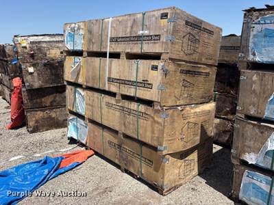 (4) 2024 Valley Pioneer MSC1220F Livestock Sheds