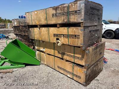(4) 2024 Valley Pioneer MSC1220F Livestock Sheds