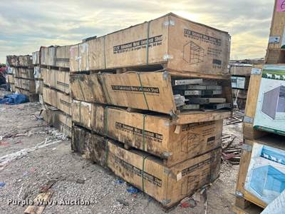 (4) 2024 Pioneer Valley MSC1220F Livestock Sheds