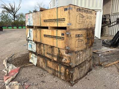 (4) 2024 Pioneer Valley MSC1220F Livestock Sheds