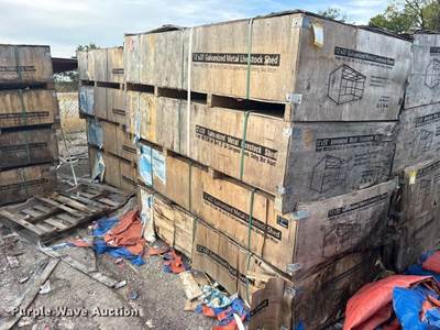 (4) 2024 Pioneer Valley MSC1220F Livestock Sheds