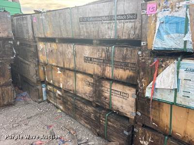 (4) 2024 Pioneer Valley MSC1220F Livestock Sheds