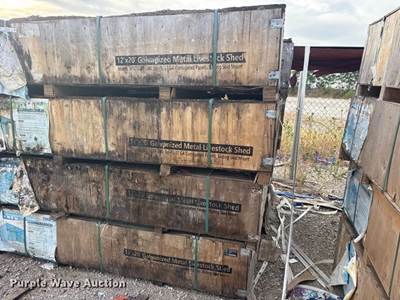 (4) 2024 Pioneer Valley MSC1220F Livestock Sheds