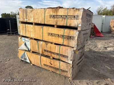 (4) 2024 Pioneer Valley MSC1220F Livestock Sheds
