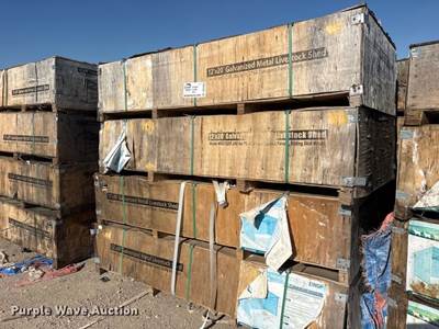 (12) 2024 Valley Pioneer MAC1220F Livestock Sheds