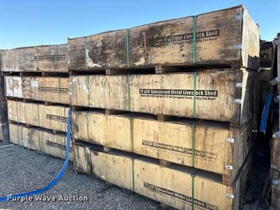 (24) 2024 Valley Pioneer MAC1220F Livestock Sheds