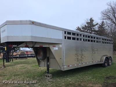 2002 Liberty Livestock Trailer