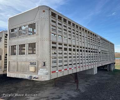 2000 Wilson Livestock Trailer