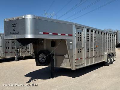 2021 Wilson PSGN-5724T Livestock Trailer