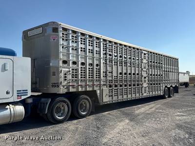 2014 Wilson Silver Star PSDCL-402P Livestock Trailer