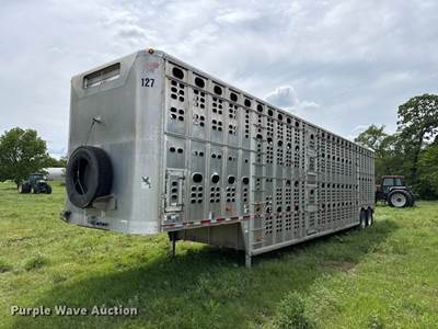 2015 Wilson Trailer Co. PSDCL-402 Livestock Trailer