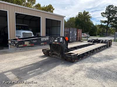 2009 Etnyre Blackhawk PRTN35TD Lowboy Equipment Trailer