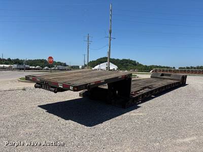 2013 Fontaine Lowboy Equipment Trailer