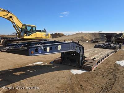 1999 Fontaine Specialized TH55-FLD Lowboy Equipment Trailer