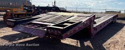 2006 Holden HPF50 Lowboy Equipment Trailer