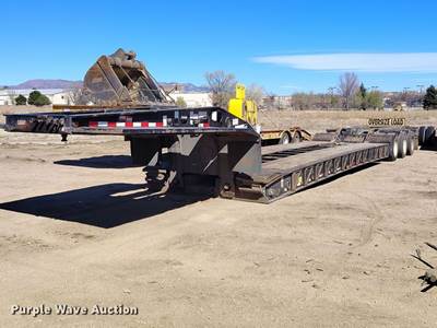 2014 Load King 503/604 Ddmb Lowboy Equipment Trailer
